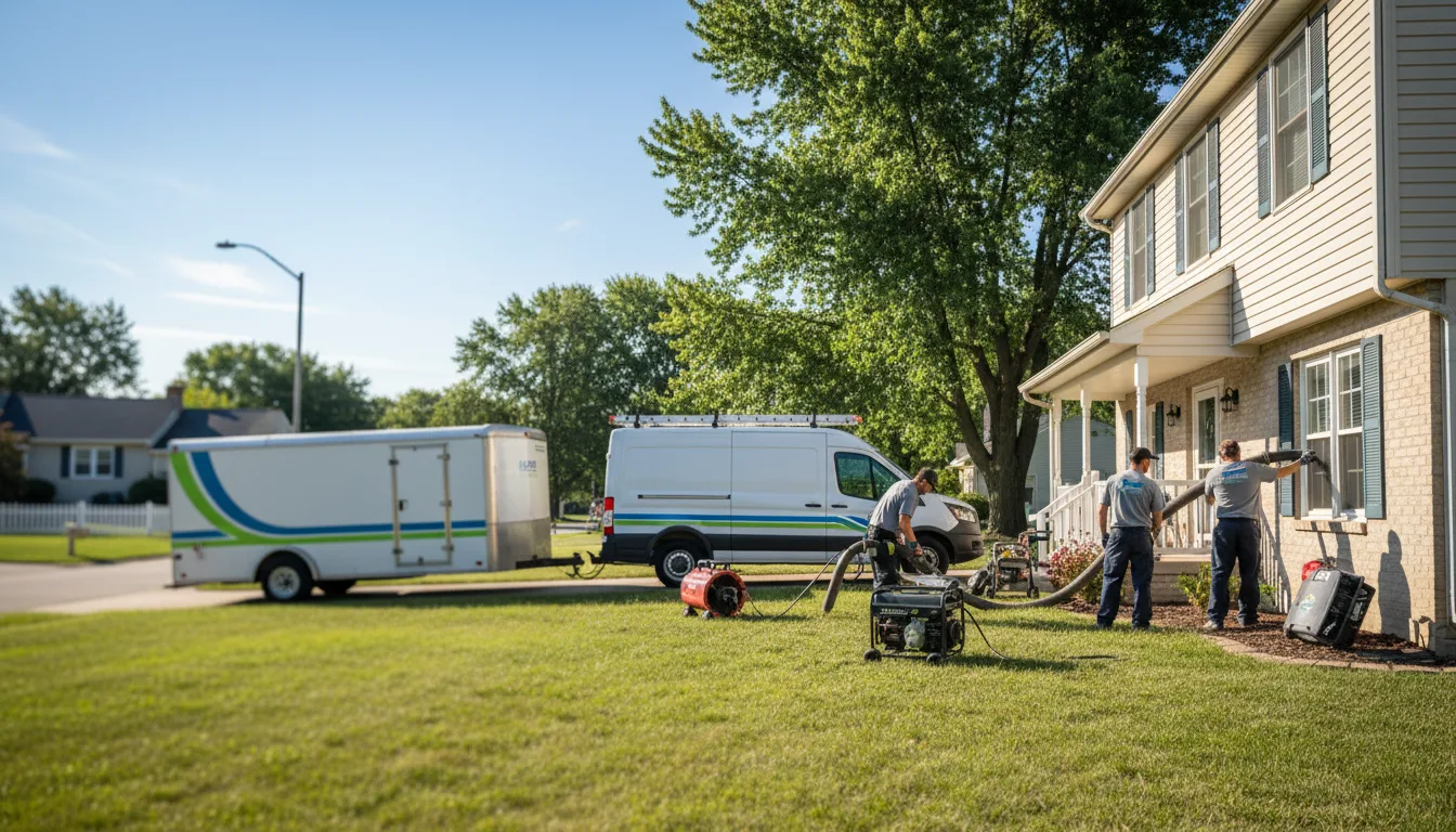 Flooded Basement Restoration And Cleanup With Repair in Flaxville, MT near me